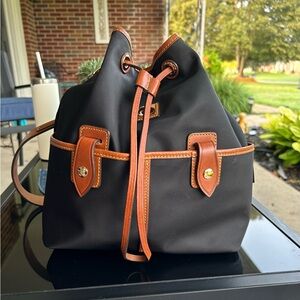 Dooney & Bourke Nylon Wayfarer drawstring bucket bag